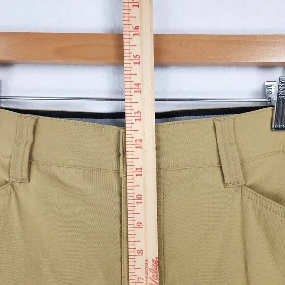 Orvis Pants Mens 38X32 Tan Straight Leg Cargo Water Resistant Stretch Outdoor - Picture 4 of 12